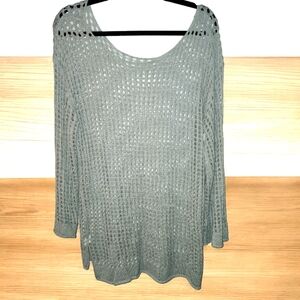 Open knit top